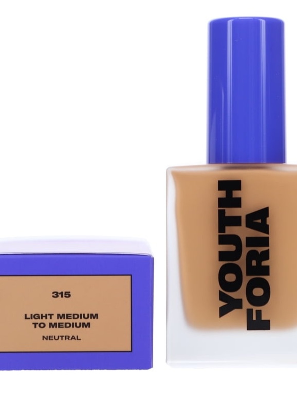 Youthforia Skin Tint Serum Foundation – Neutral 315 (Light Medium to Medium)